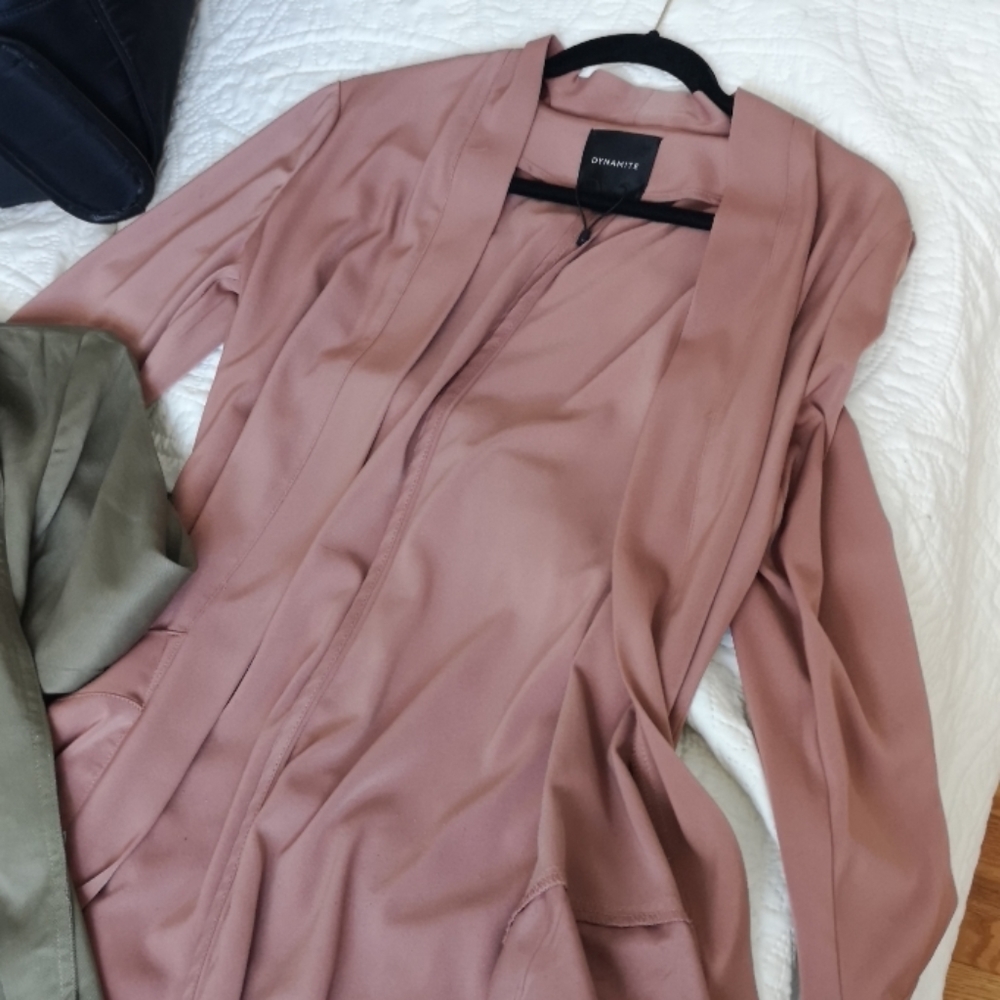 Dusty rose cardigan